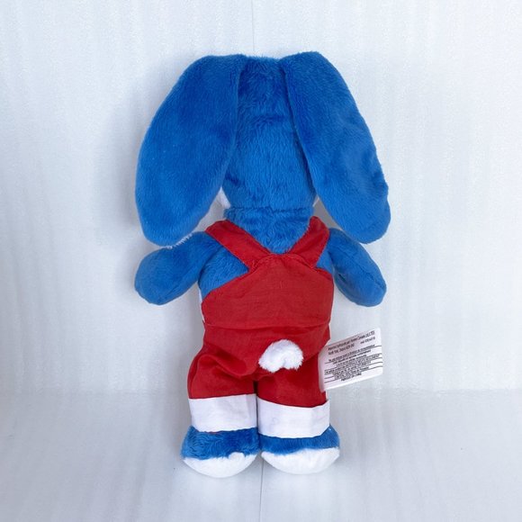 Kinder Surprise Egg Man Kinderino 9'' Figure Container Baseball Blue Bunny Plush - Picture 12 of 13